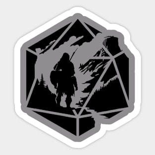 D20 Hero Quest Sticker